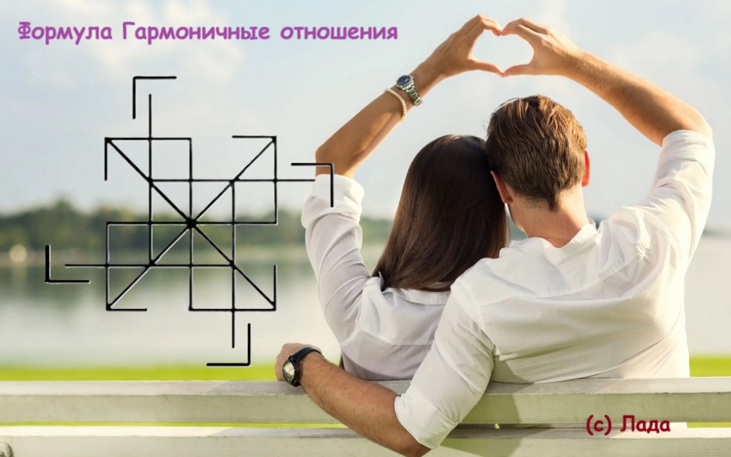 Формула Гармоничные отношения