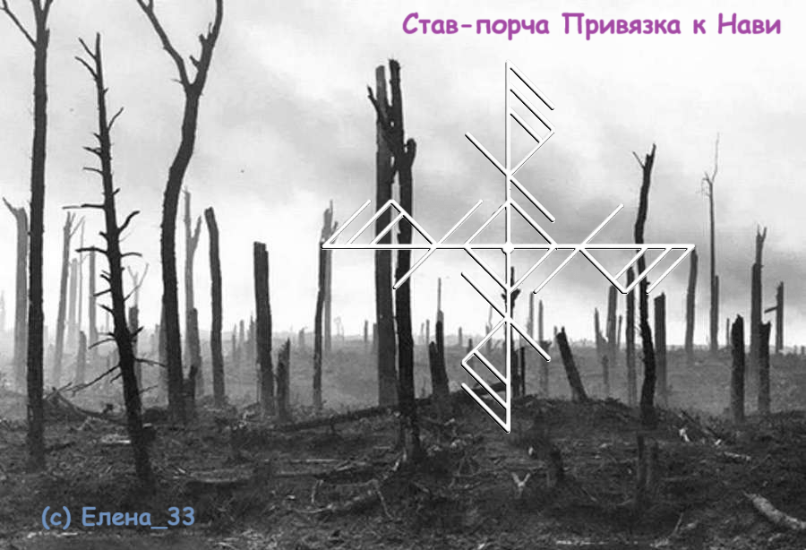 Став-порча Привязка к Нави