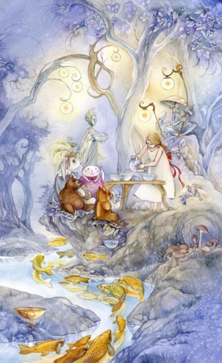 Shadowscapes Tarot. Трактовки, значение карт. Масть Кубков