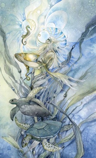 Shadowscapes Tarot. Трактовки, значение карт. Масть Кубков