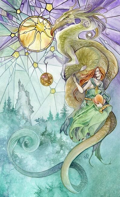 Shadowscapes Tarot. Трактовки, значение карт. Масть Пентаклей