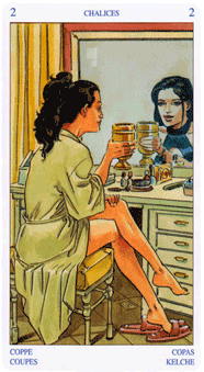 Языческое Таро (Pagan Tarot). Значение карт, трактовки. Масть кубков