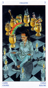 Языческое Таро (Pagan Tarot). Значение карт, трактовки. Масть кубков