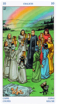 Языческое Таро (Pagan Tarot). Значение карт, трактовки. Масть кубков