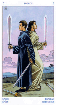 Языческое Таро (Pagan Tarot). Значение карт, трактовки. Масть мечей