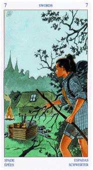 Языческое Таро (Pagan Tarot). Значение карт, трактовки. Масть мечей