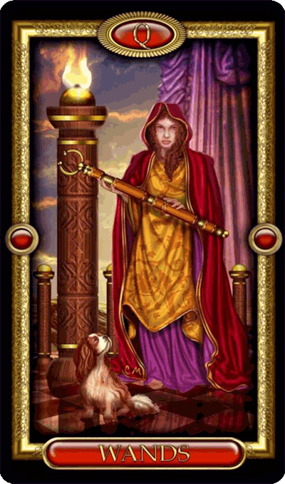 Позолоченное Таро Чиро Марчетти (Gilded Tarot by Ciro Marchetti). Трактовки. Масть жезлов