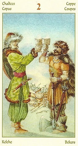 Таро Викингов (Vikings Tarot). Значение карт, трактовки. Масть кубков