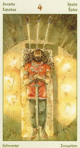 Таро Викингов (Vikings Tarot). Значение карт, трактовки. Масть мечей