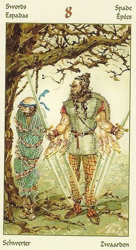 Таро Викингов (Vikings Tarot). Значение карт, трактовки. Масть мечей