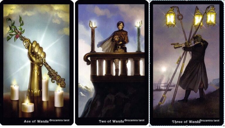 Стимпанк Таро (Steampunk Tarot). Значение карт, трактовки. Масть жезлов