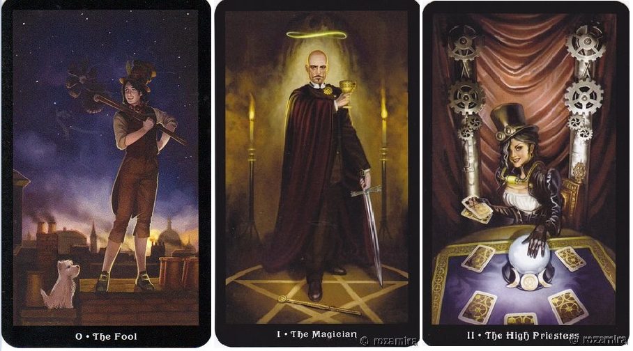 Стимпанк Таро (Steampunk Tarot). Значение карт, трактовки. Старшие арканы