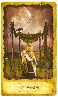 Mystic Dreamer Tarot. Значение карт, трактовки. Масть жезлов