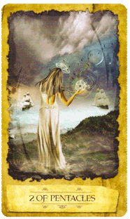 Mystic Dreamer Tarot. Значение карт, трактовки. Масть пентаклей