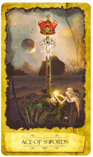 Mystic Dreamer Tarot. Значение карт, трактовки. Масть мечей