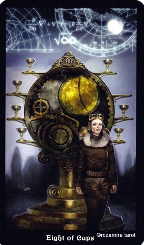 Стимпанк Таро (Steampunk Tarot). Значение карт, трактовки. Масть кубков