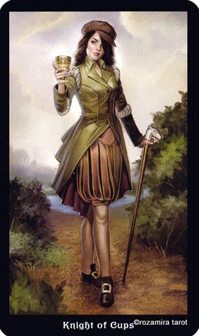 Стимпанк Таро (Steampunk Tarot). Значение карт, трактовки. Масть кубков