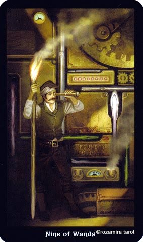 Стимпанк Таро (Steampunk Tarot). Значение карт, трактовки. Масть жезлов