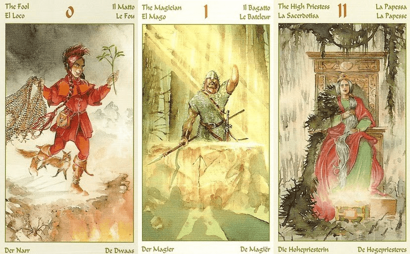 Таро Викингов (Vikings Tarot). Значение карт, трактовки. Старшие арканы