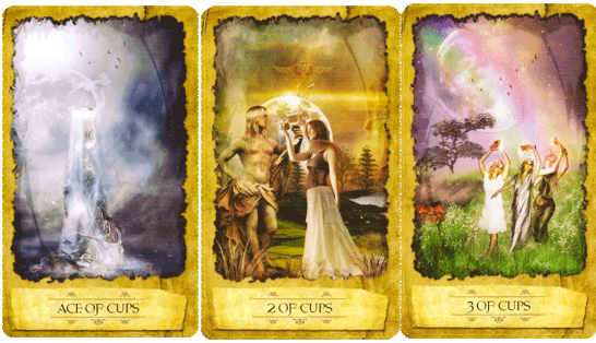 Mystic Dreamer Tarot. Значение карт, трактовки. Масть кубков