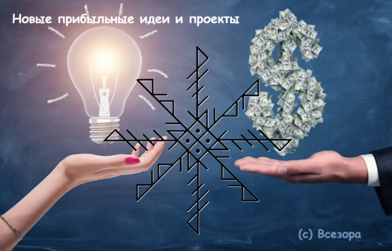 Новые прибыльные идеи и проекты