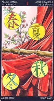 Таро Манга. Значение карт, трактовки. Масть жезлов