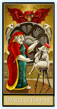 Таро Безумной луны. Значение карт, трактовки. Старшие арканы