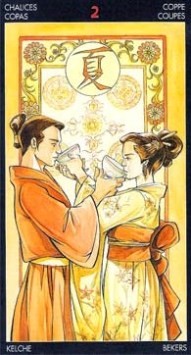 Таро Манга. Значение карт, трактовки. Масть кубков