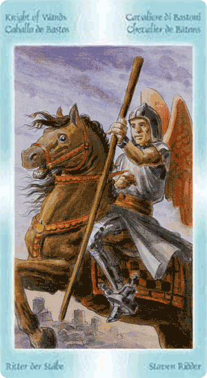 Таро Ангелов хранителей. Значение карт, трактовки. Масть жезлов