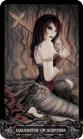 Таро Вампиров Фантасмагория. Значение карт, трактовки. Масть жезлов