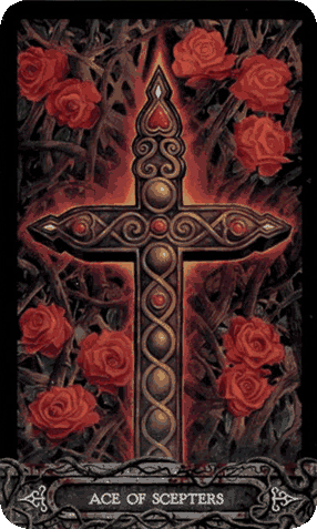 Таро Вампиров Фантасмагория. Значение карт, трактовки. Масть жезлов