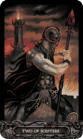 Таро Вампиров Фантасмагория. Значение карт, трактовки. Масть жезлов