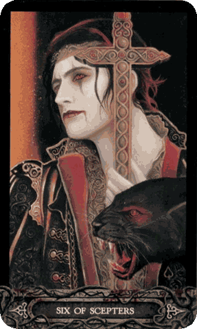 Таро Вампиров Фантасмагория. Значение карт, трактовки. Масть жезлов