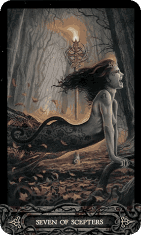 Таро Вампиров Фантасмагория. Значение карт, трактовки. Масть жезлов