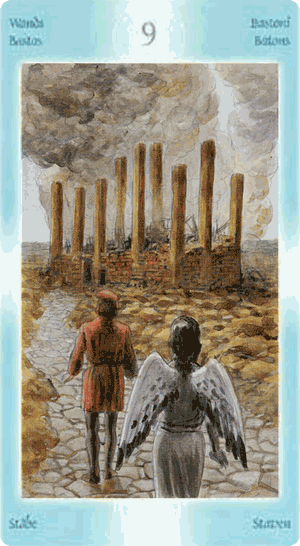 Таро Ангелов хранителей. Значение карт, трактовки. Масть жезлов
