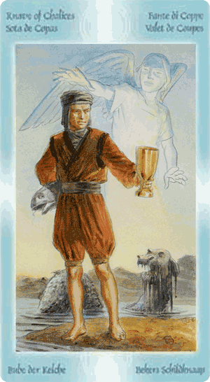 Таро Ангелов хранителей. Значение карт, трактовки. Масть кубков