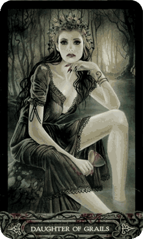 Таро Вампиров Фантасмагория. Значение карт, трактовки. Масть кубков