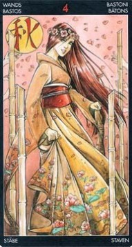 Таро Манга. Значение карт, трактовки. Масть жезлов