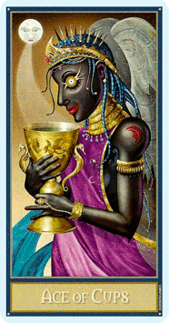 Таро Безумной луны. Значение карт, трактовки. Масть кубков