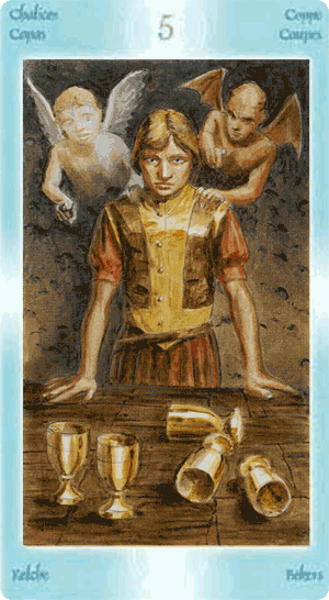 Таро Ангелов хранителей. Значение карт, трактовки. Масть кубков
