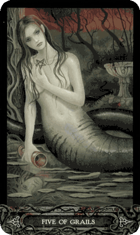 Таро Вампиров Фантасмагория. Значение карт, трактовки. Масть кубков