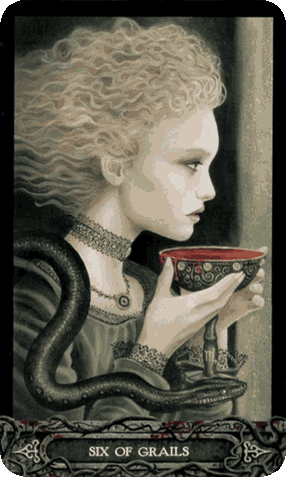 Таро Вампиров Фантасмагория. Значение карт, трактовки. Масть кубков