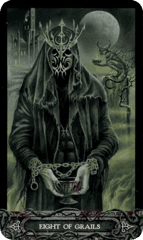 Таро Вампиров Фантасмагория. Значение карт, трактовки. Масть кубков