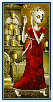 Таро Безумной луны. Значение карт, трактовки. Масть кубков