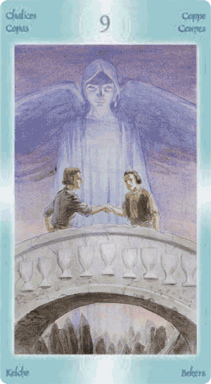 Таро Ангелов хранителей. Значение карт, трактовки. Масть кубков