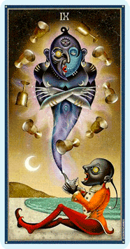 Таро Безумной луны. Значение карт, трактовки. Масть кубков