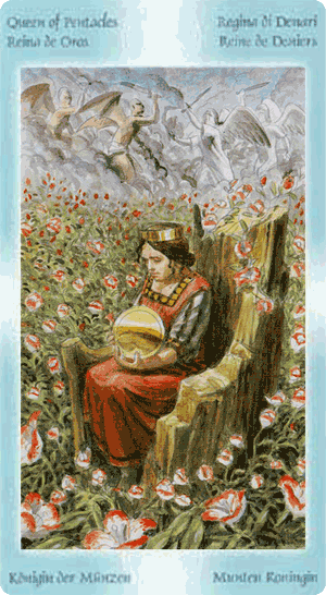 Таро Ангелов хранителей. Значение карт, трактовки. Масть пентаклей