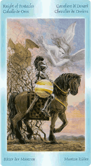 Таро Ангелов хранителей. Значение карт, трактовки. Масть пентаклей