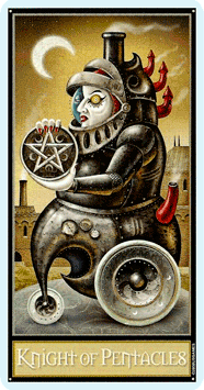 Таро Безумной луны. Значение карт, трактовки. Масть пентаклей