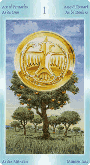 Таро Ангелов хранителей. Значение карт, трактовки. Масть пентаклей